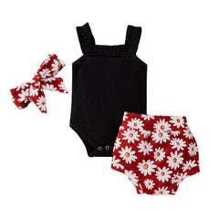 Baby Girl Floral Rompers Suits Pawlulu
