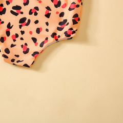 2-piece Leopard Print Swimsuit Pawlulu