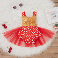 Sequined Love Rompers Pawlulu