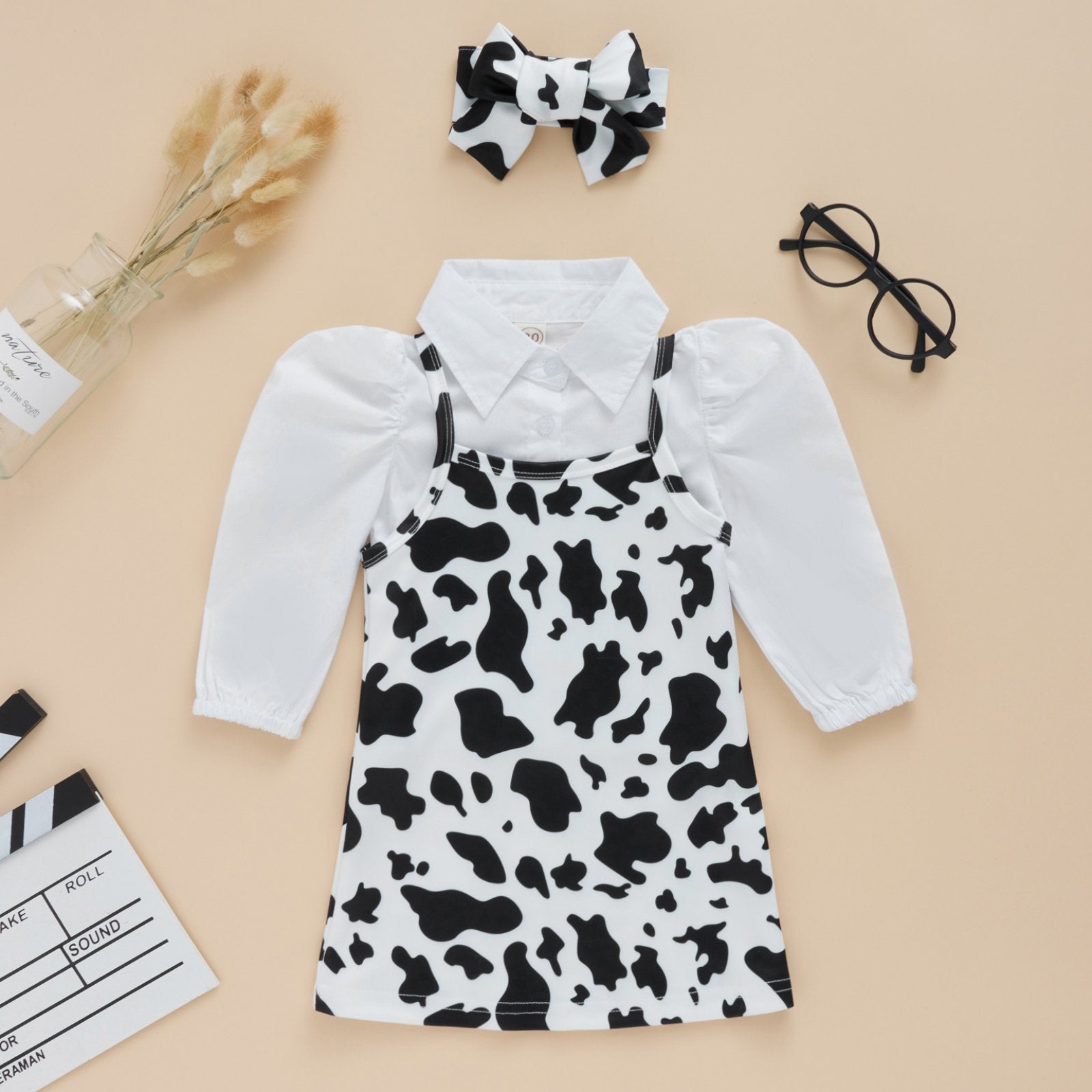 Baby Cow Sling Dress Suit Pawlulu