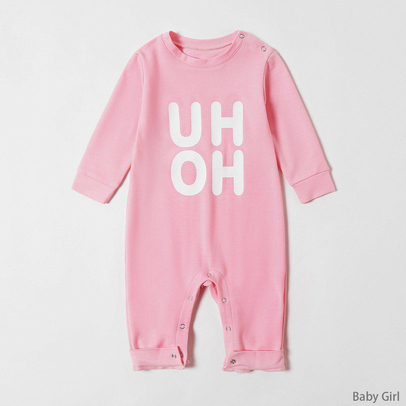 Letter Parent-Child Outfit Pawlulu