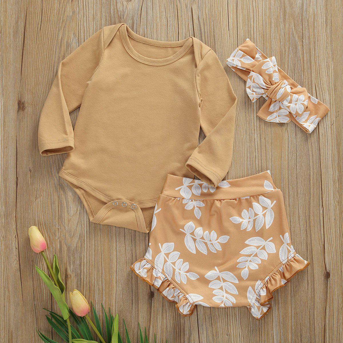 (1-2y)3-piece Baby Leaf Set pawlulu