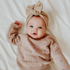 Baby Knit Ball Sweater pawlulu