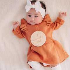 Girl Knitted Warm Dress pawlulu
