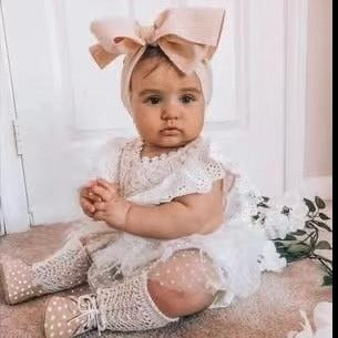 Baby Girl Lace Romper pawlulu