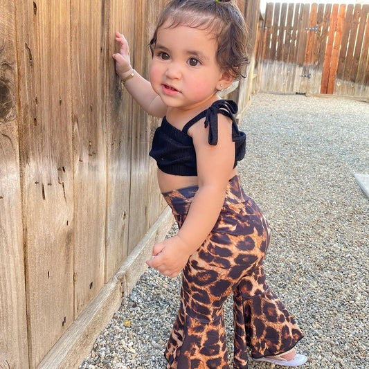 Baby Girl Leopard Suits Pawlulu