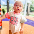 Baby Girl Power Romper pawlulu