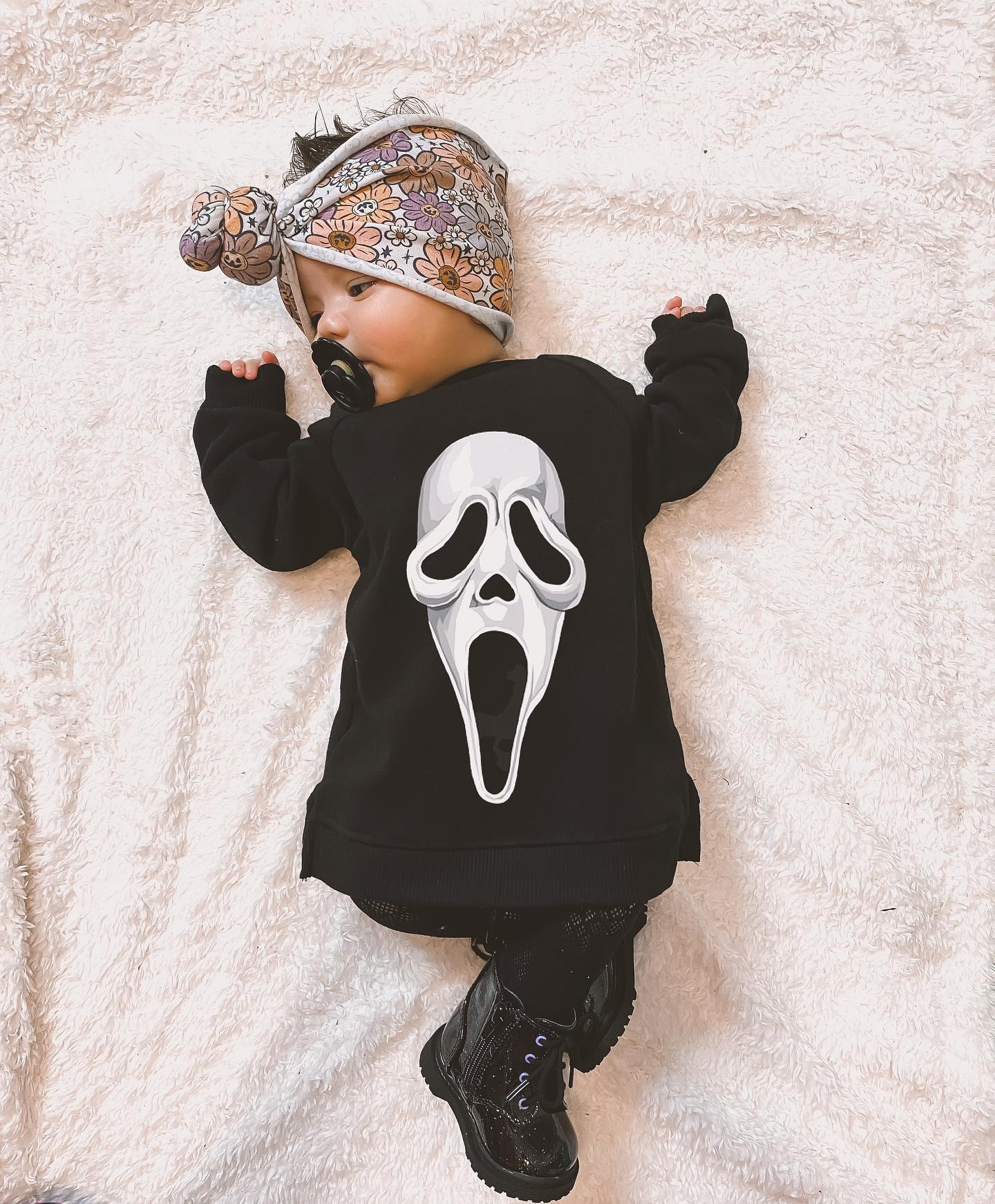 Baby Halloween Sweatshirt pawlulu