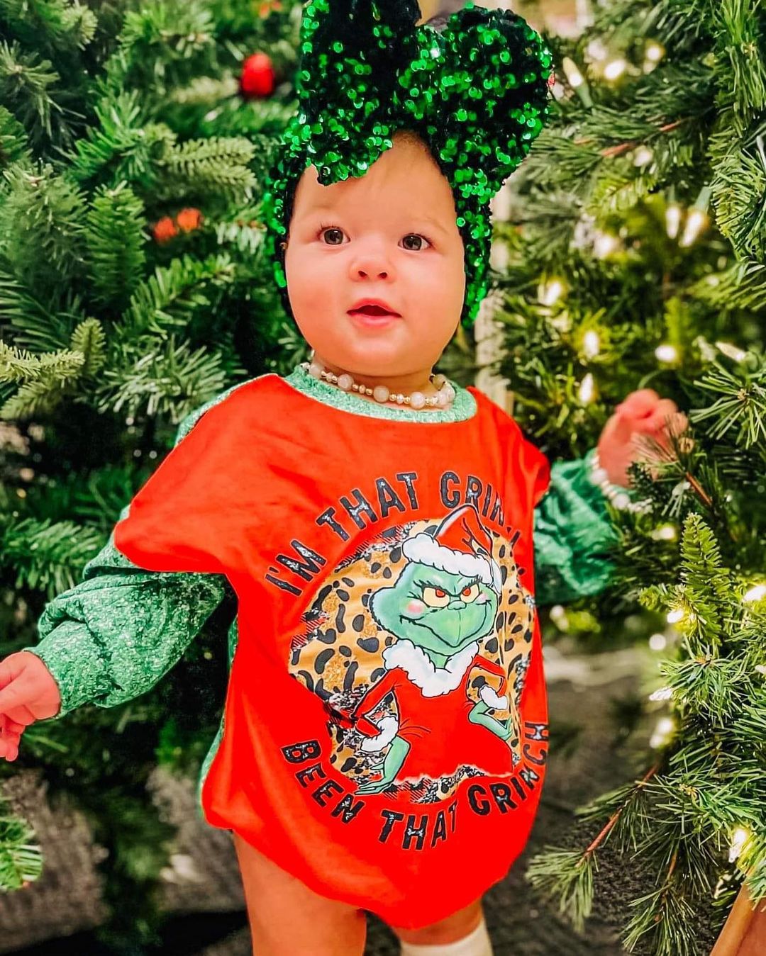Baby Christmas Romper pawlulu