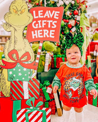 Baby Christmas Romper pawlulu
