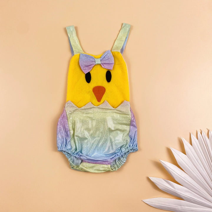 Baby Easter Chick Rompers pawlulu