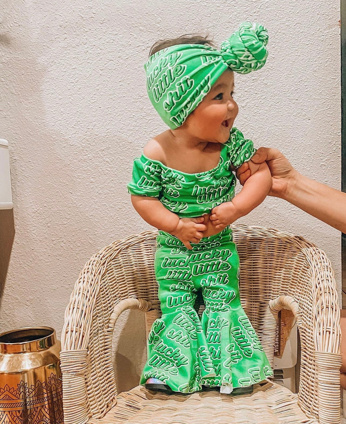 3-piece Luck Baby Bell Suits pawlulu