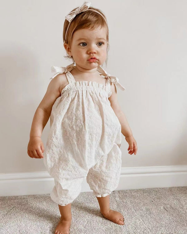 Baby Cotton Linen Jumpsuit