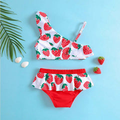 Toddler Strawberry Bikini Pawlulu