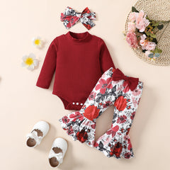 3-Piece Baby Flared Sets Pawlulu
