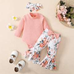 3-Piece Baby Flared Sets Pawlulu