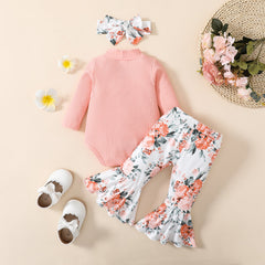 3-Piece Baby Flared Sets Pawlulu