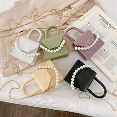 Girl Pearl Handbag Pawlulu