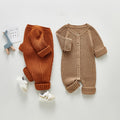 Babygirl Hand-knit Sweater Romper Pawlulu