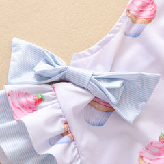 Backless Ruffle Swimsuit Pawlulu