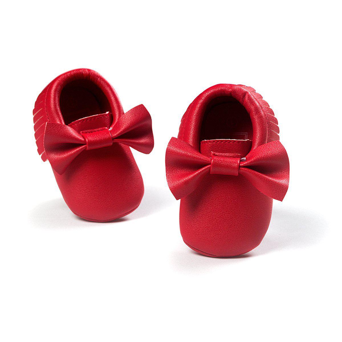 Baby Simple Bowknot Shoes pawlulu