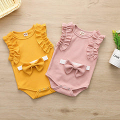 Baby Knit Cotton Romper pawlulu