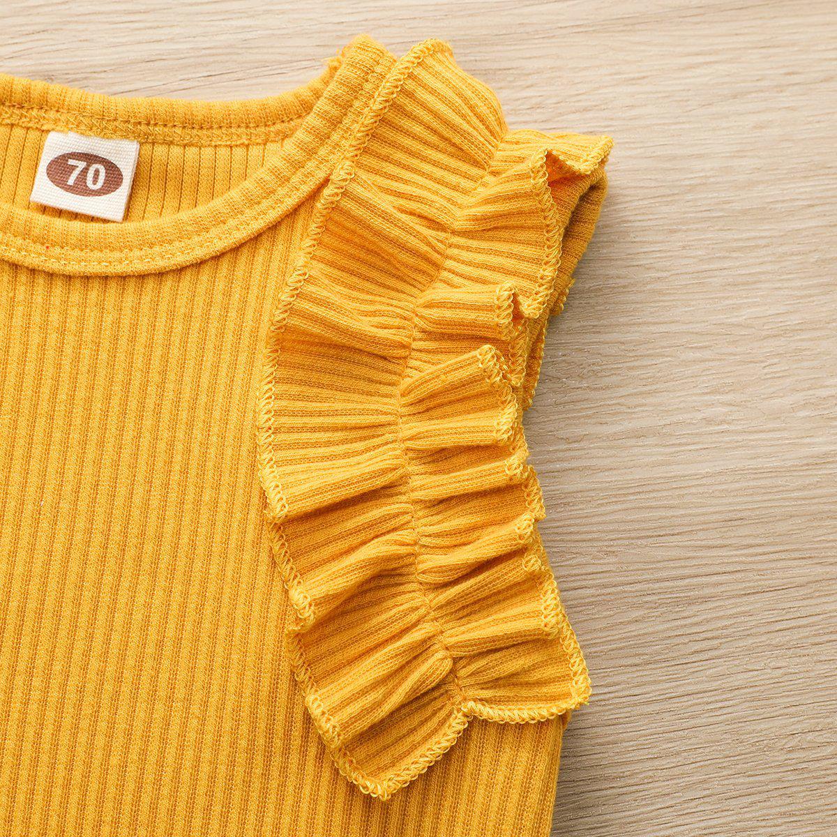Baby Knit Cotton Romper pawlulu