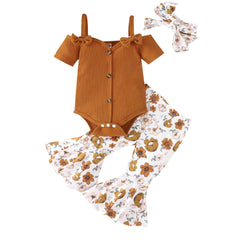 Baby Girls Flared Set Pawlulu