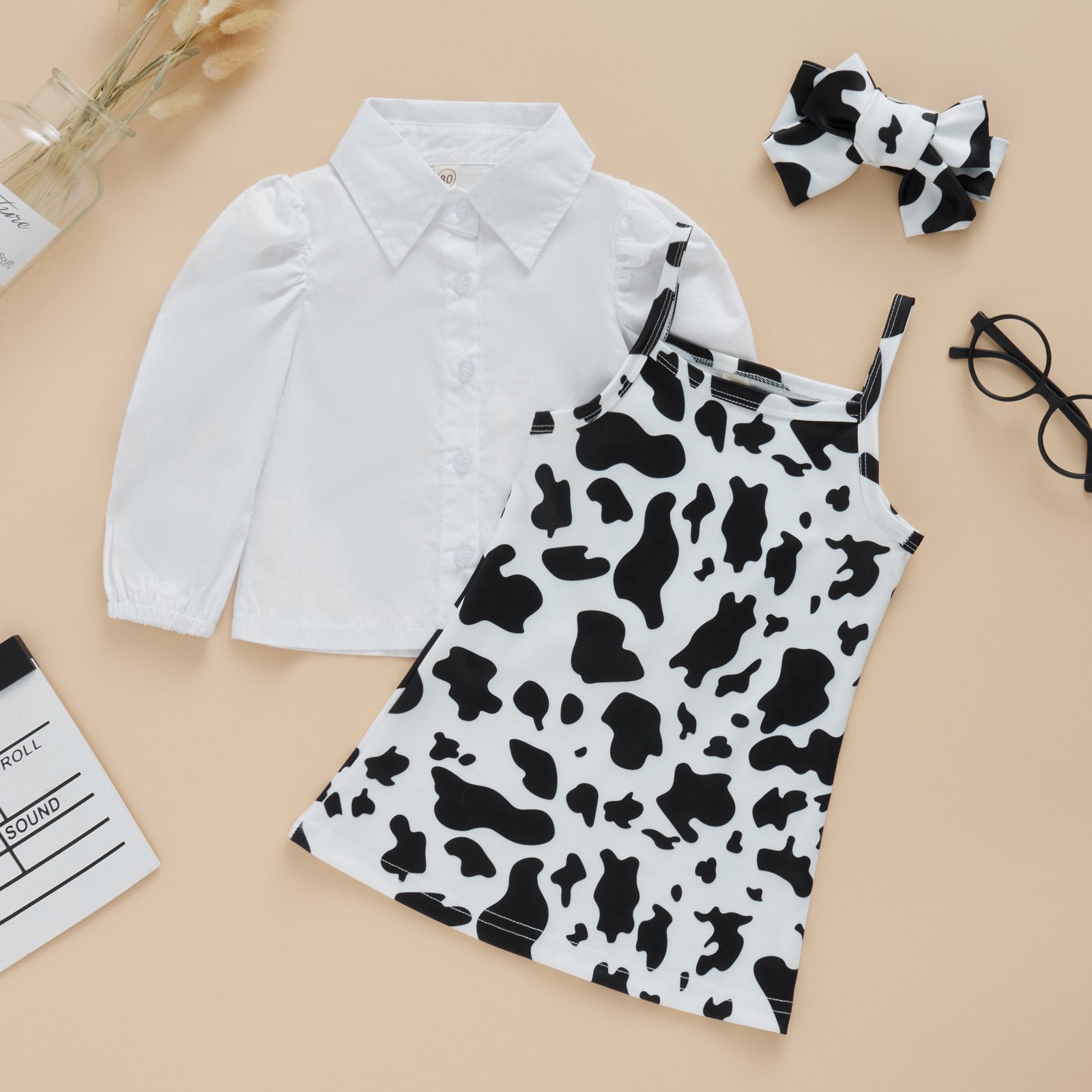 Baby Cow Sling Dress Suit Pawlulu