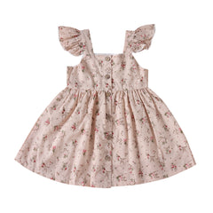 Toddler Flora Dress Pawlulu