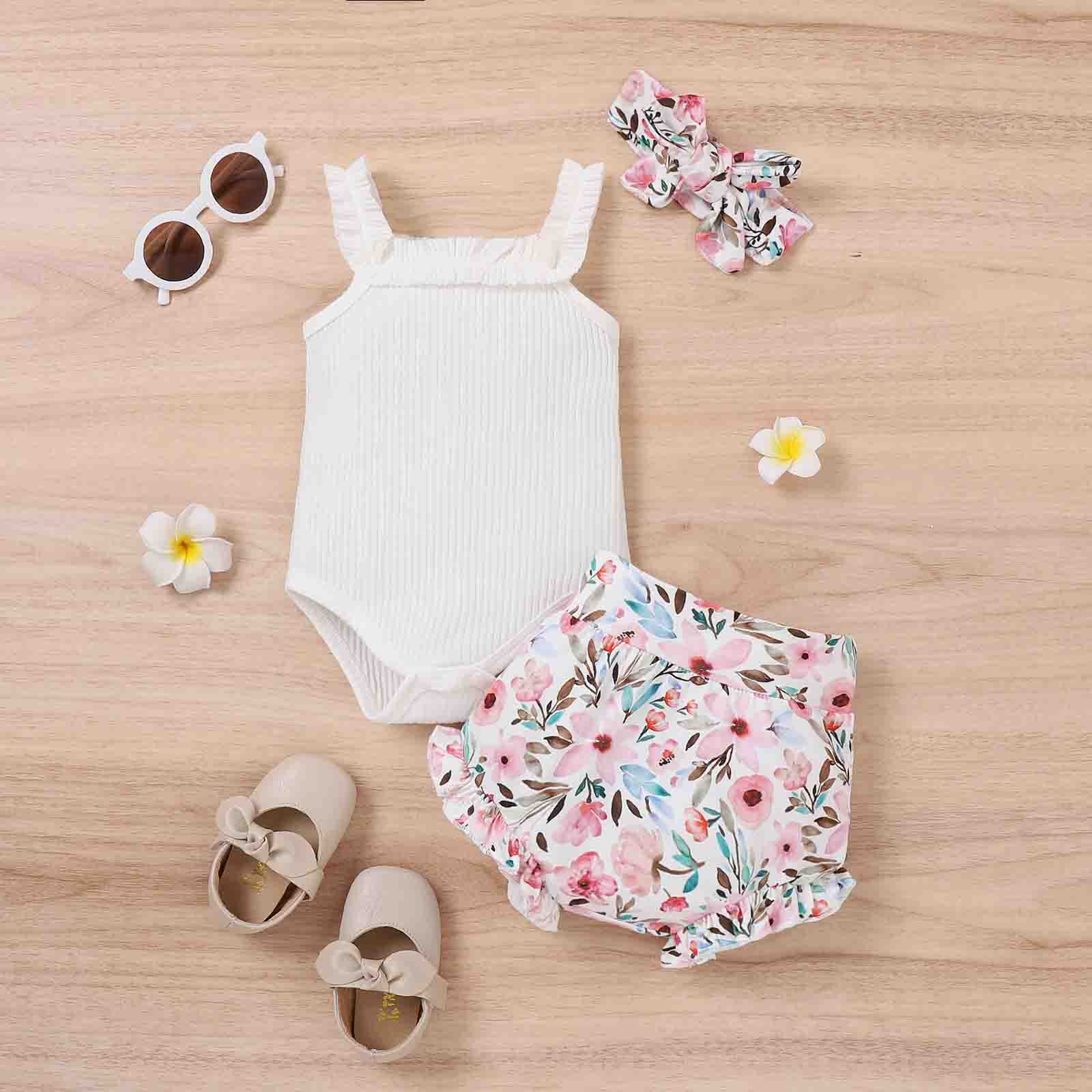 3-piece Baby Ribbed Set Pawlulu