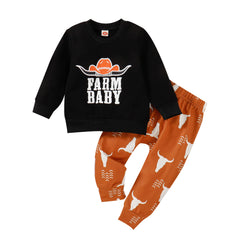 2-Piece Farm Baby Set Pawlulu