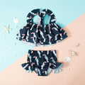 2-Piece Baby Floral Swimwears Pawlulu