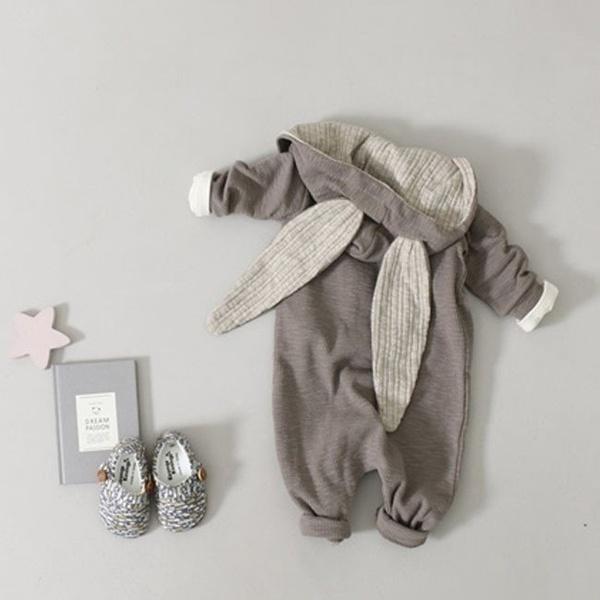 Baby Girl Boy Rabbit 3D Ear Outfits pawlulu