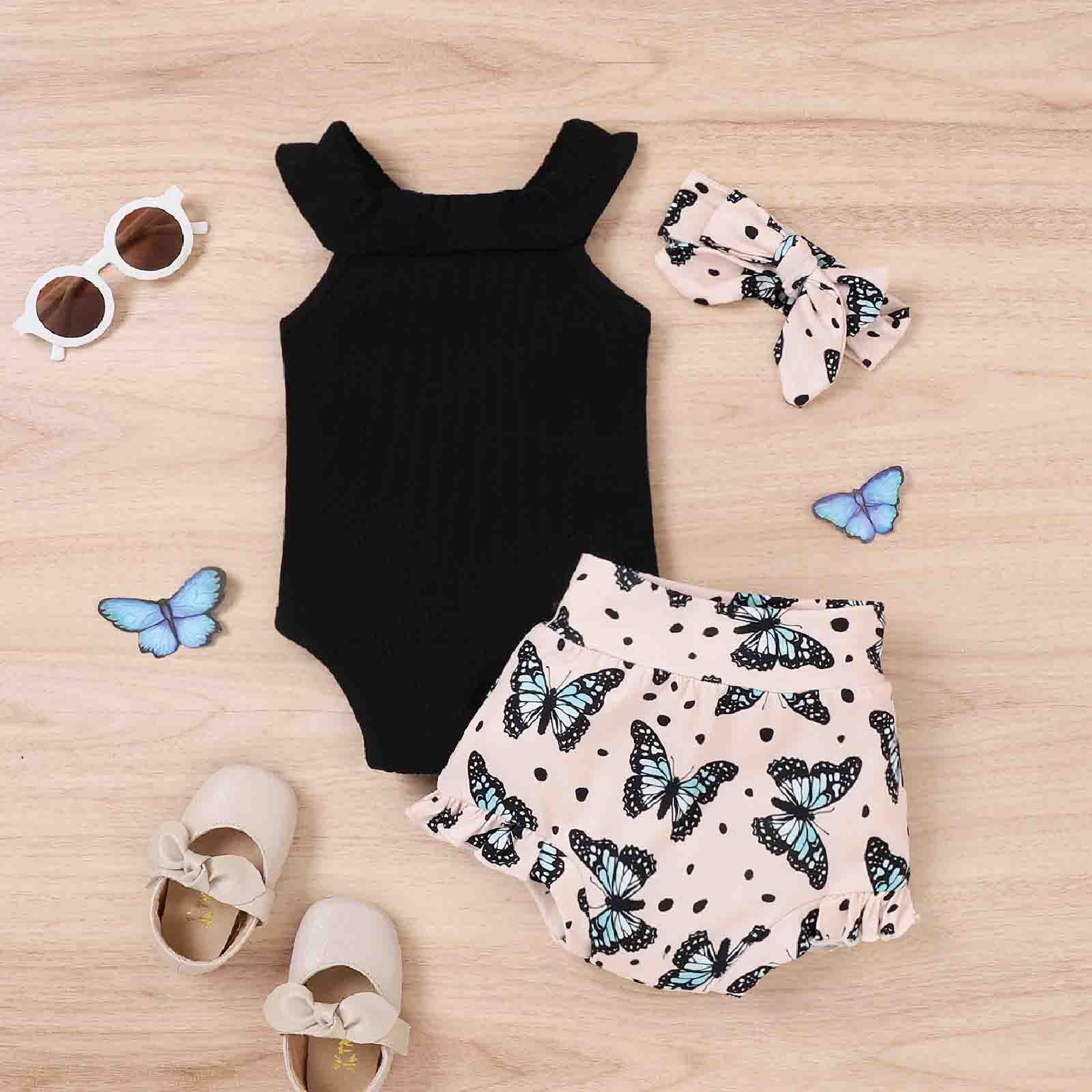 3-piece Baby Ribbed Set Pawlulu