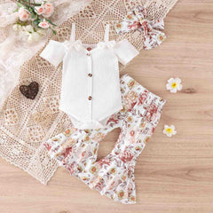 Baby Girls Flared Set Pawlulu