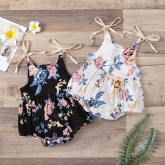 Baby Girl Floral Romper Pawlulu