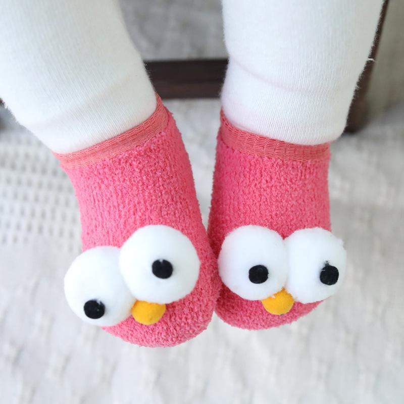 Cute 3D Big Eyes Design Baby Socks pawlulu