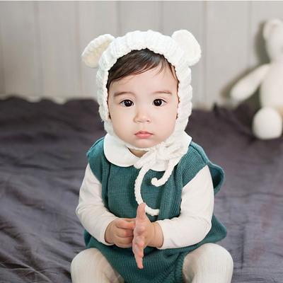 Baby Winter Mickey Wool Cap pawlulu