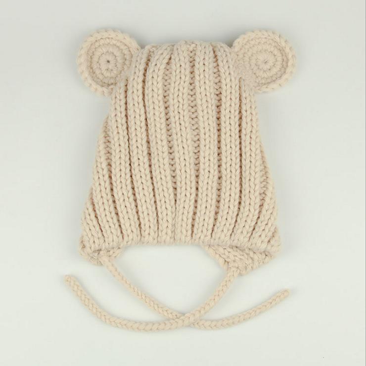 Baby Winter Mickey Wool Cap pawlulu