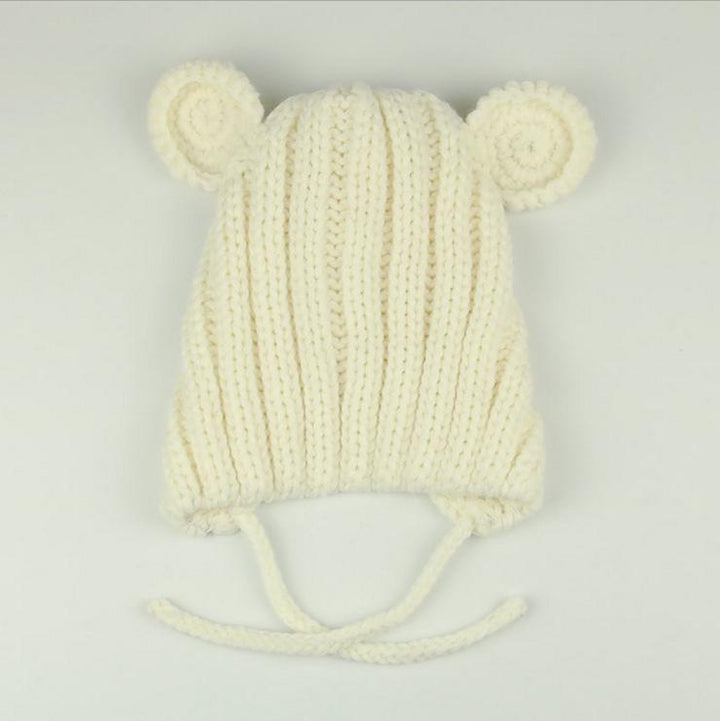 Baby Winter Mickey Wool Cap pawlulu