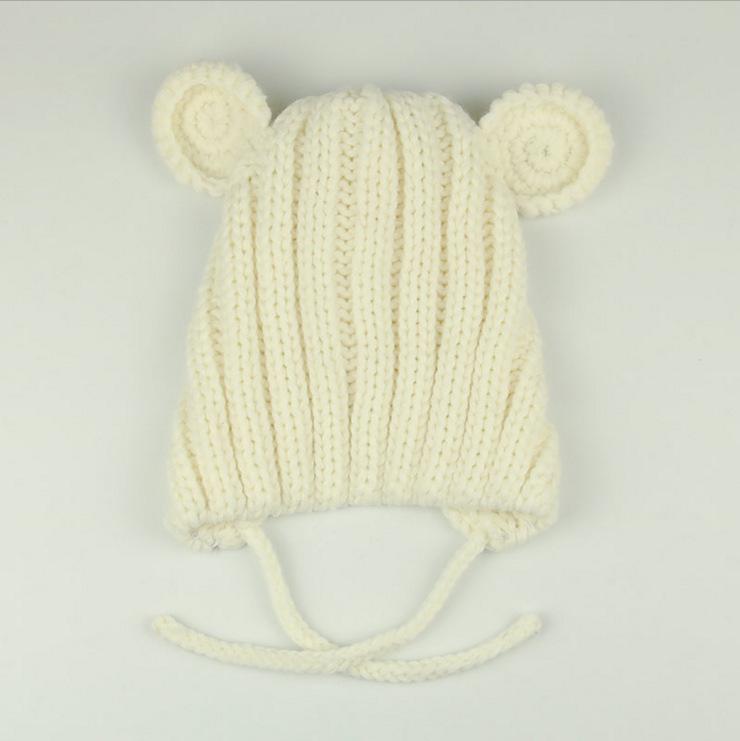 Baby Winter Mickey Wool Cap pawlulu