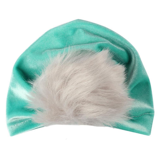 Baby Fluff Ball Hat Headband pawlulu