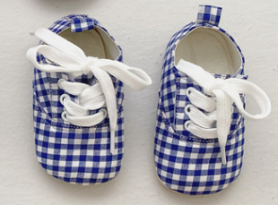 Baby Plaid Shoes Pawlulu