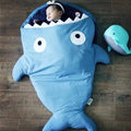 Cartoon Shark Baby Sleeping Bag pawlulu