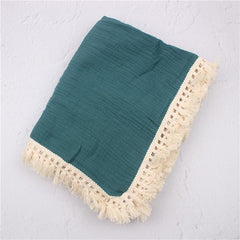 Baby Tassel Blanket Air-Conditioning Quilt Pawlulu
