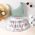 Baby Floral Skirt Set