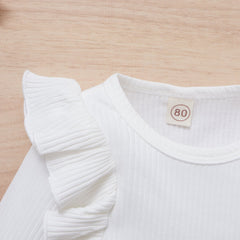 2-Piece Pure Cotton Flying Sleeve Suits Pawlulu