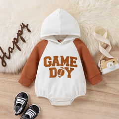 Baby Letter Hoodie Rompers Pawlulu