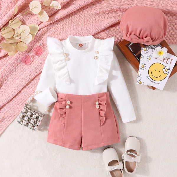 Kid Pink-White Sets